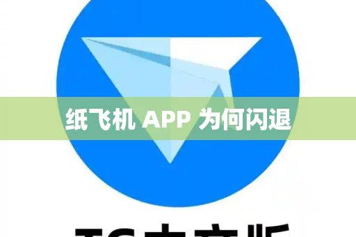 纸飞机 APP 为何闪退